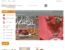 Tablet Screenshot of decorium.com.ro