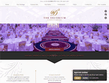 Tablet Screenshot of decorium.co.uk
